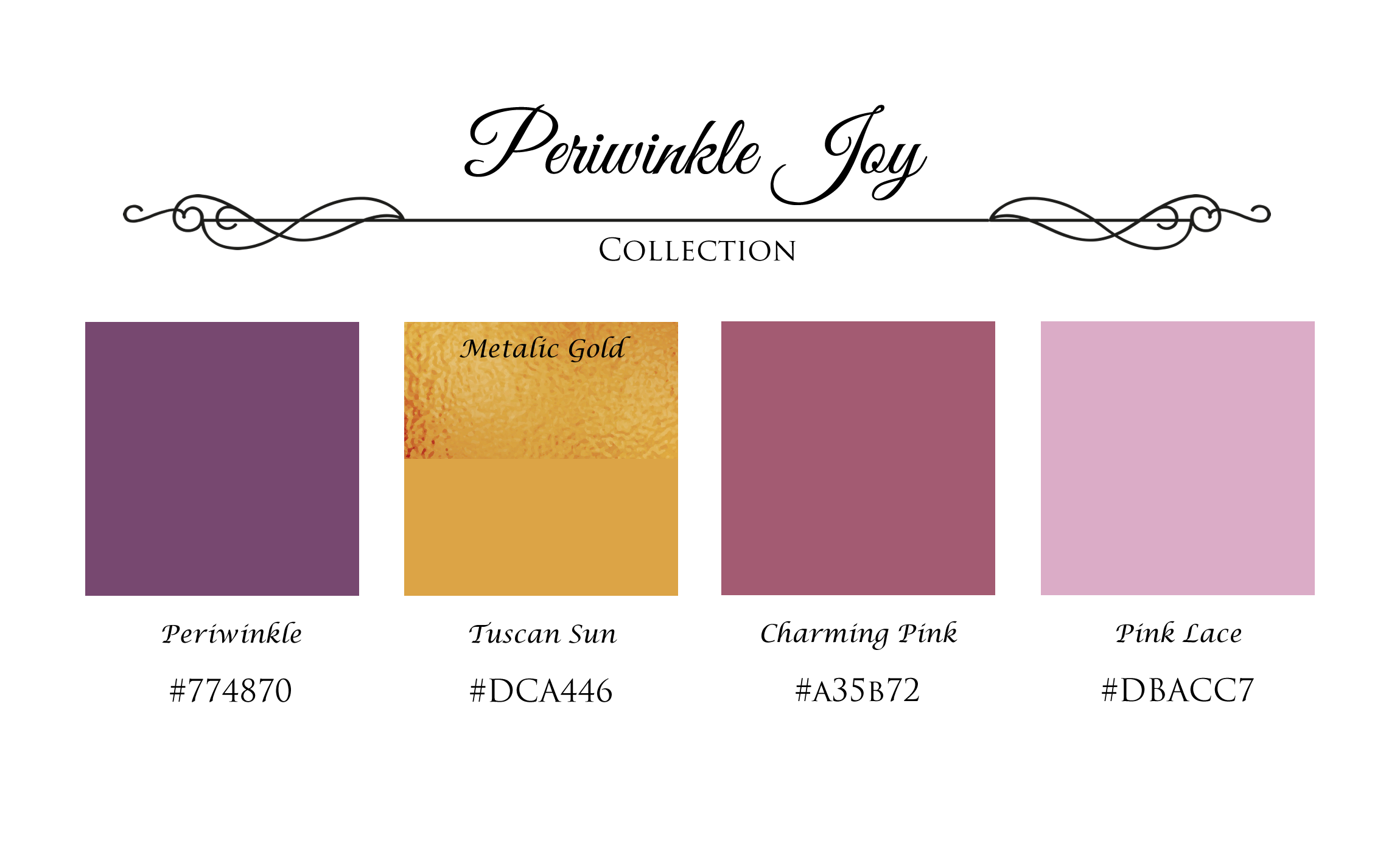 Periwinkle Joy Purple and Pink Wedding Invitations, Decor and Gifts